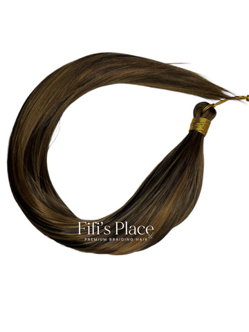 Bone Straight Braiding Extension Color #Fifi’s mix