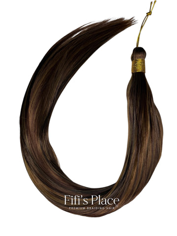 Bone Straight Braiding Extension Color #Abi mix