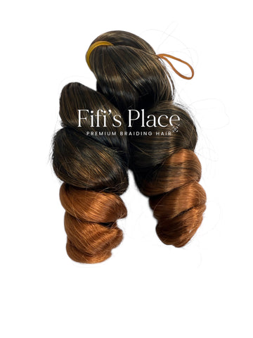 Italian Curls Braiding Extension Colour 1B/350