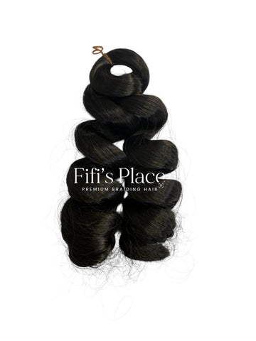 Italian Curls Braiding Extension Colour 1B