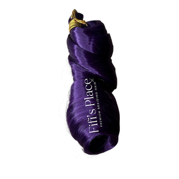 French curls Braiding Extension Color #Purple
